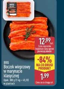 BBQ boczek wieprzowy w marynacie klasycznej