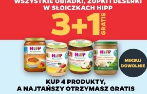Wszystkie obiadki, zupki i deserki w słoiczkach Hipp