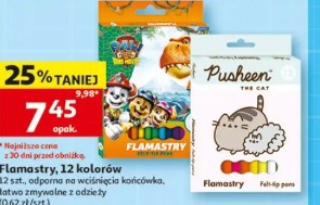 Flamastry, 12 kolorów