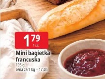 Mini bagietka francuska
