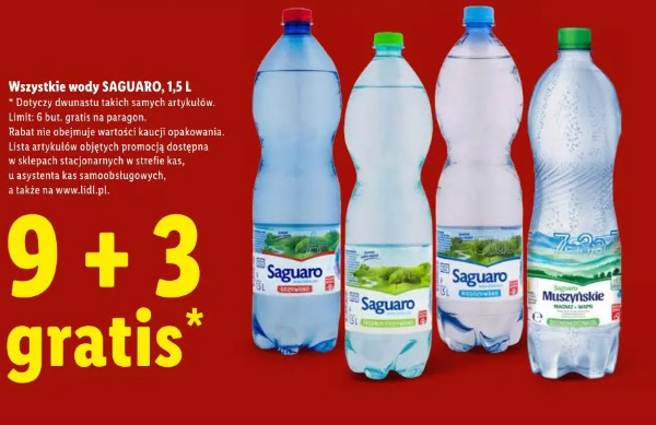 Wody Saguaro 1,5 l