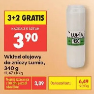 Wkład olejowy do zniczy Lumia