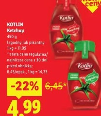 Kotlin Ketchup łagodny lub pikantny
