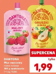 Dawtona Mus owocowy gruszki jabłka