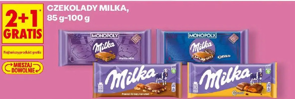 Czekolady Milka