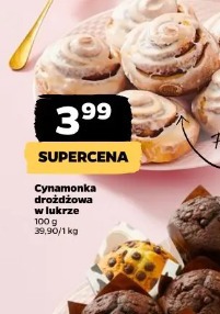 Cynamonka drożdżowa w lukrze
