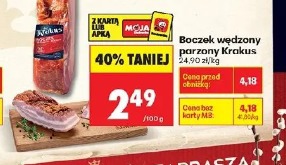 Boczek wędzony parzony Krakus