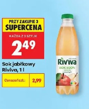 Sok jabłkowy Riviva, 1 l