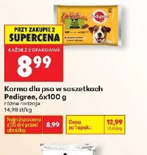 Karma dla psa w saszetkach Pedigree