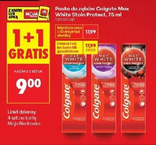 Pasta do zębów Colgate Max White Stain Protect, 75 ml