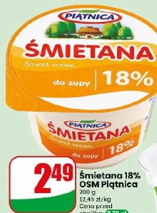 Śmietana 18% OSM Piątnica
