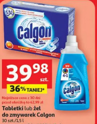 Tabletki lub żel do zmywarek Calgon
