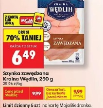 Szynka zawędzana Kraina Wędlin