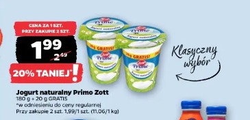 Jogurt naturalny Primo Zott