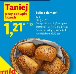 Bułka z ziarnami