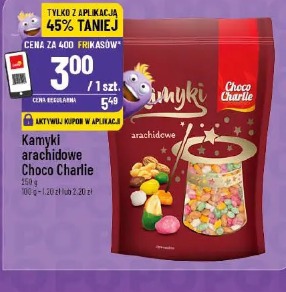 Kamyki arachidowe Choco Charlie