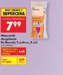 Maszynki do golenia Be Beauty 3 ostrza, 4 szt.