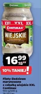 Filety śledziowe marynowane w zalewie wiejskie XXL Contimax
