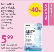 MBeauty Jelly Mask Hydrating żelowa maska nawilżająca