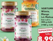 VORTUMNUS Wiśnia, Mango lub Malina bez cukru