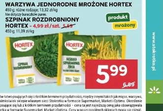 Szpinak rozdrobniony Hortex