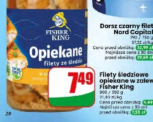 Filety śledziowe opiekane w zalewie Fisher King