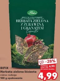 Bifix Herbata zielona liściasta