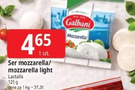Ser mozzarella/ mozzarella light Lactalis
