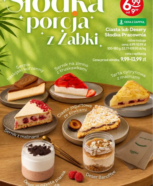 Ciasta lub Desery Słodka Pracownia