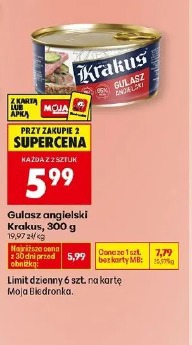 Gulasz angielski Krakus