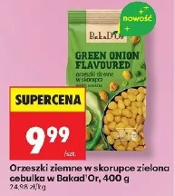 Orzeszki ziemne w skorupce zielona cebulka w Bakad'Or