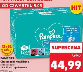 Pampers Chusteczki nawilżane