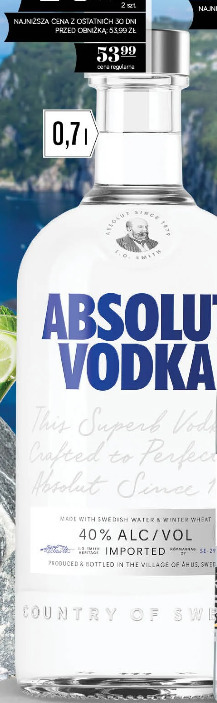 Wódka Absolut