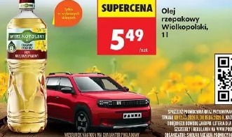 Olej rzepakowy Wielkopolski