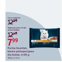 Purina Gourmet, karma pełnoporcjowa dla kotów