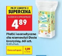 Płatki kosmetyczne dla niemowląt Dada Everyday
