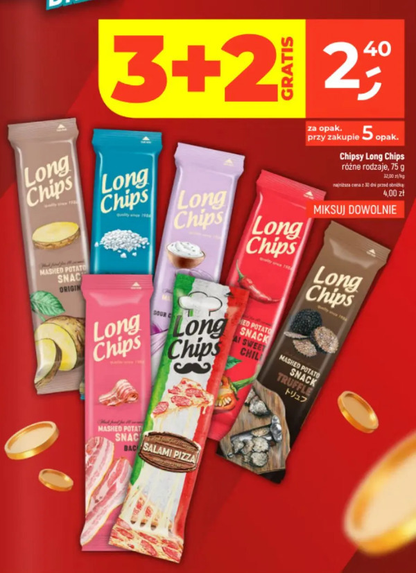 Chipsy Long Chips
