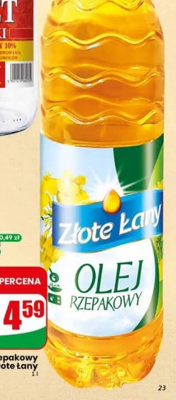 Olej rzepakowy Złote Łany
