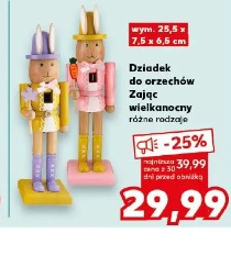 Dziadek do orzechów Zając wielkanocny różne rodzaje