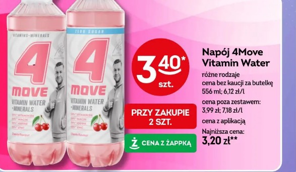 Napój 4Move Vitamin Water