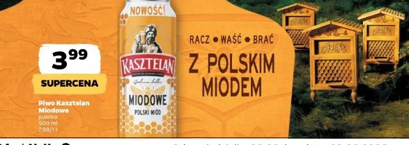 Piwo Kasztelan Miodowe