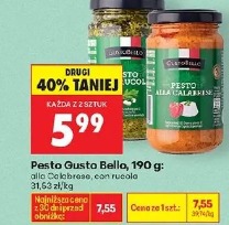 Pesto Gusto Bella, 190 g alla Calabrese, con rucola