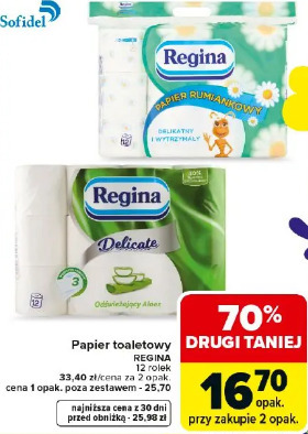 Regina papier toaletowy rumiankowy