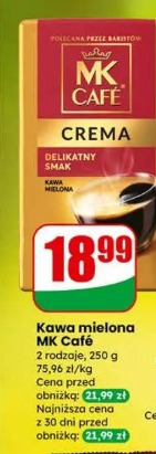 Kawa mielona MK Café