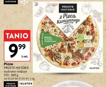 Pizza PROSTE HISTORIE wybrane rodzaje