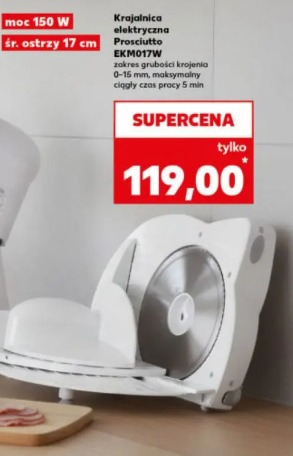 Krajalnica elektryczna Prosciutto EKM017W