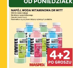 Napój, woda witaminowa Dr Witt