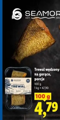 Seamor Trewal wędzony na gorąco, porcje