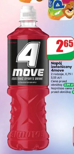 Napój izotoniczny 4move