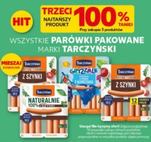 Tarczyński Parówki pakowane